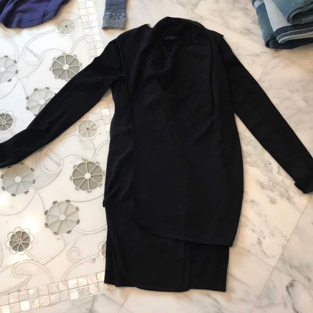 All Saints sweater dress